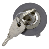 Socket lock with two keys
